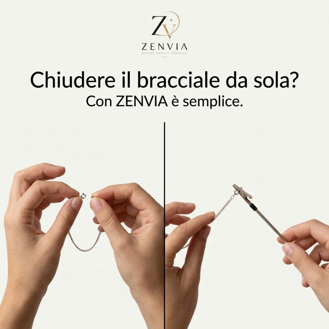 ZENVIA™ | Strumento per indossare bracciali da sola – veloce e semplice